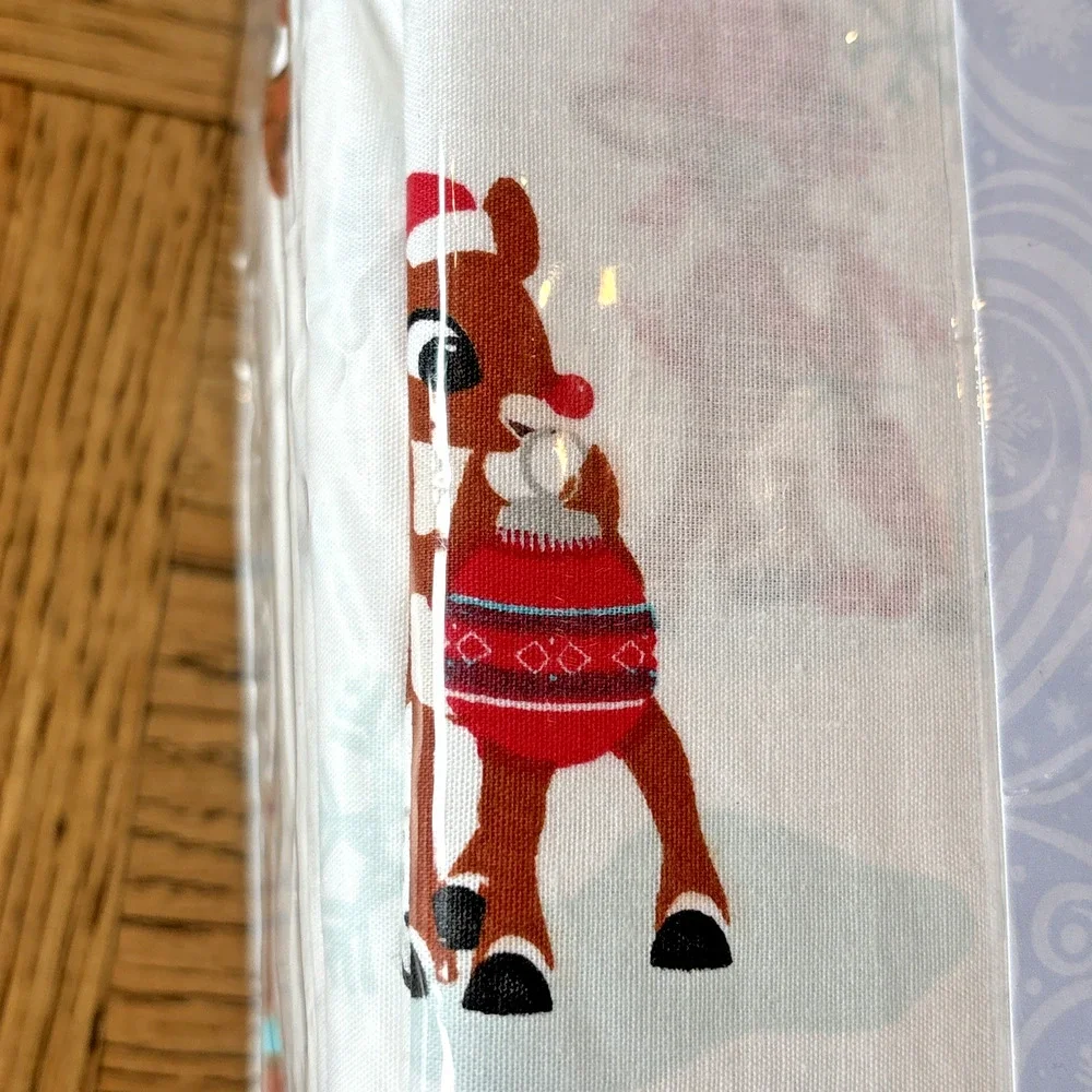 Rudolph The Red Nose Reindeer FULL Sheet Set New Christmas Santa Clarice NEW